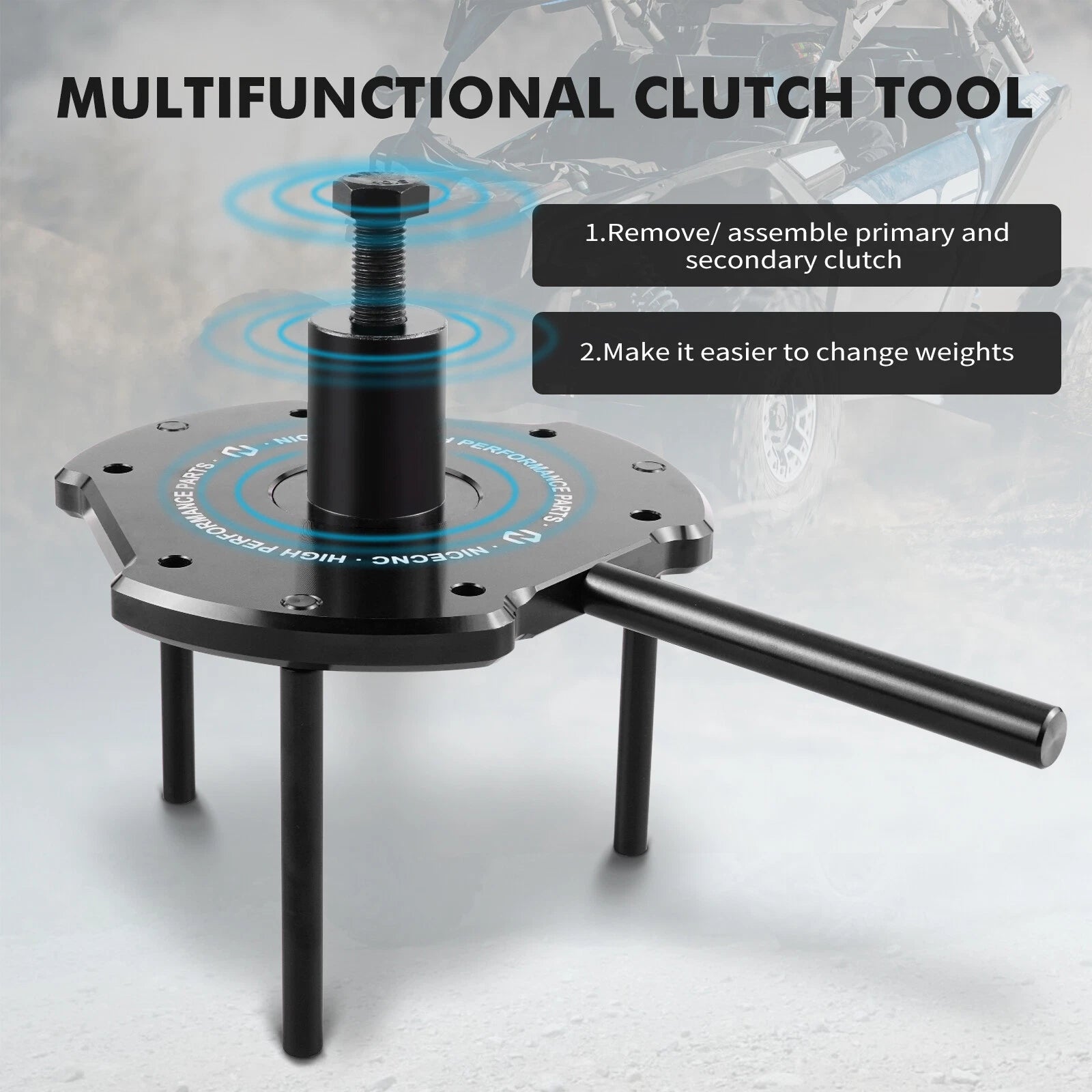 Clutch Removal Puller Tool for Can-Am X3 Maverick (2017–2021)
