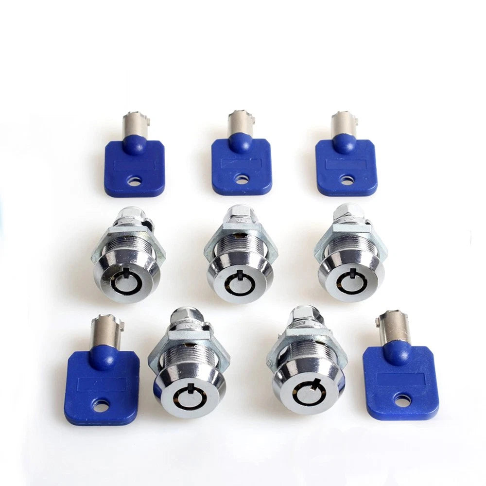 5pcs 27mm Cam Lock Key Kit for Pinball Machine Arcade Cabinet