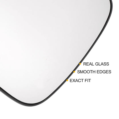 Left Side Heated Convex Mirror Glass for Renault Clio Twingo