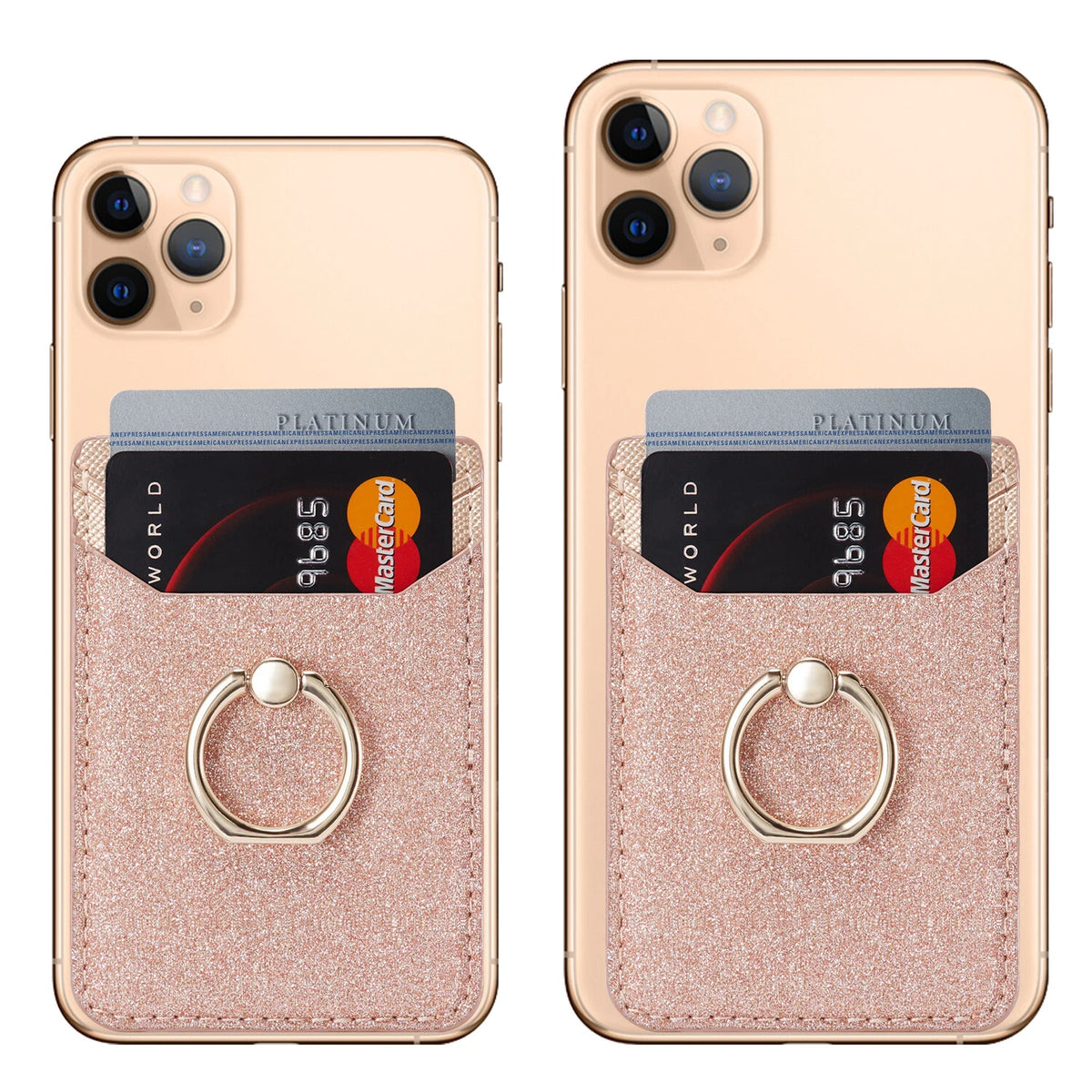 Glitter Ring Holder Pouch for Phone (Universal Fit)