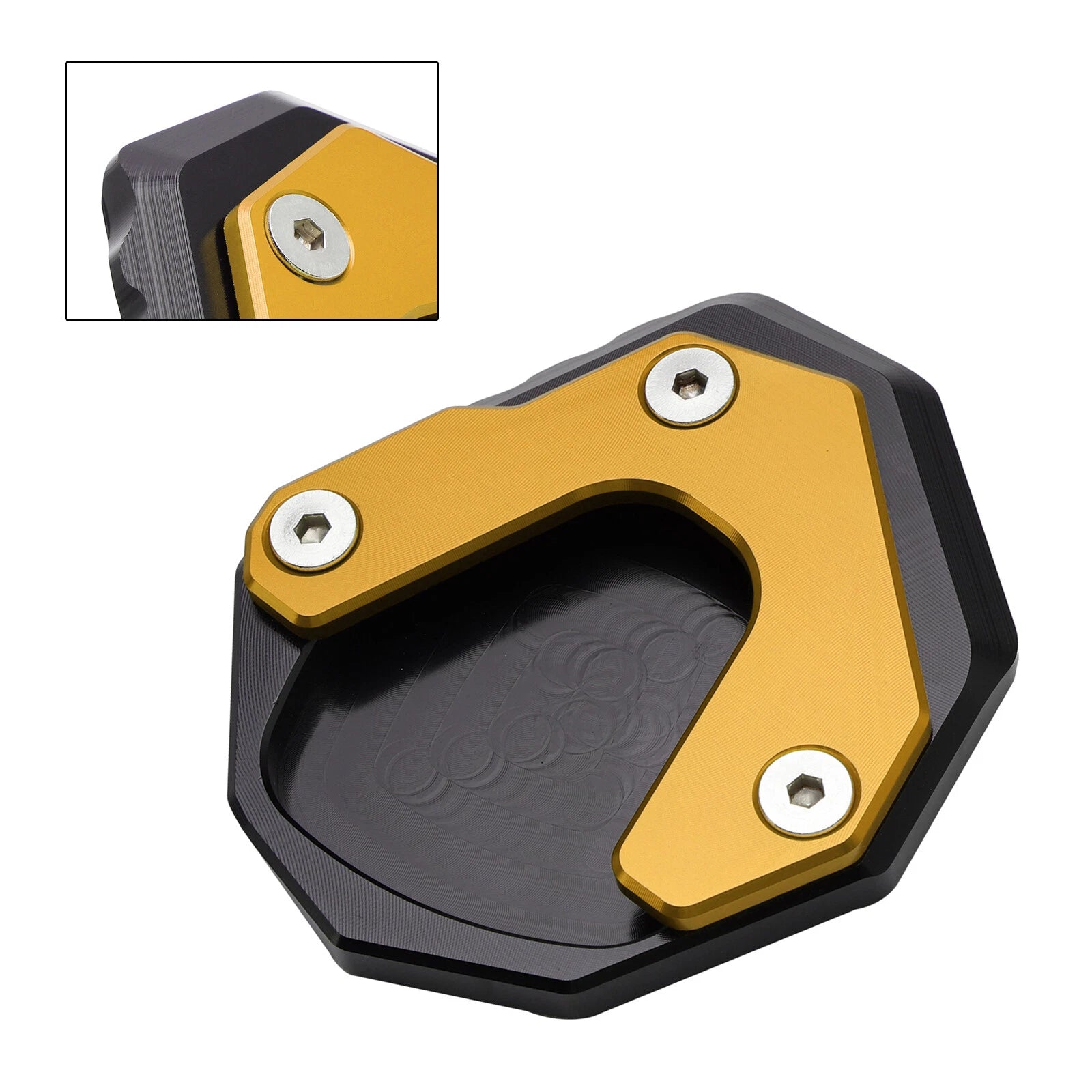 Kickstand Enlarger Plate Pad for Honda XL 750 Transalp CB750 Hornet (2023–2024)