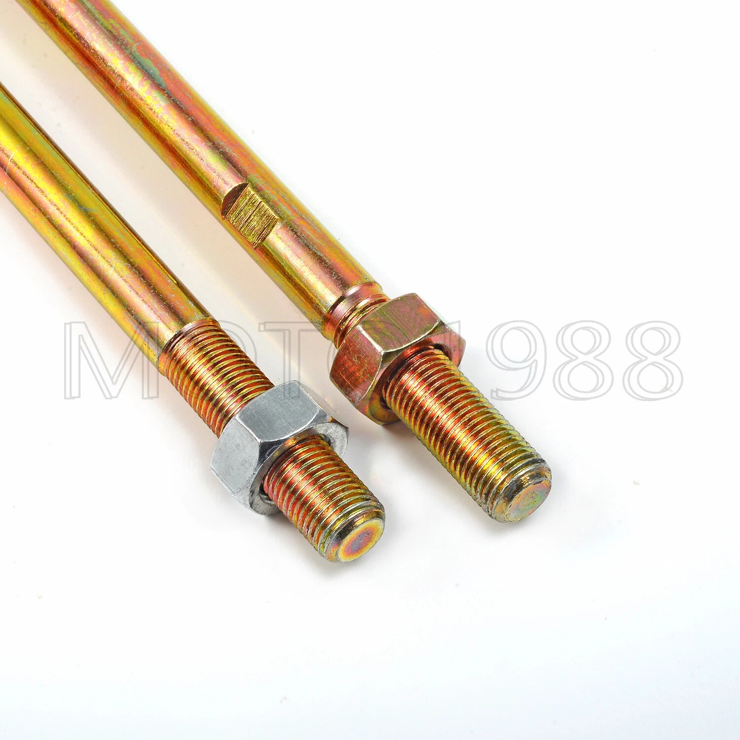 2 Tie Rod Sets with Nut Left + Right for Honda TRX300FW (1988–2000)
