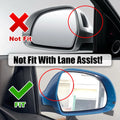 Gloss Black Side Mirror Cap Covers for Audi A3/S3 8V (2015–2021)
