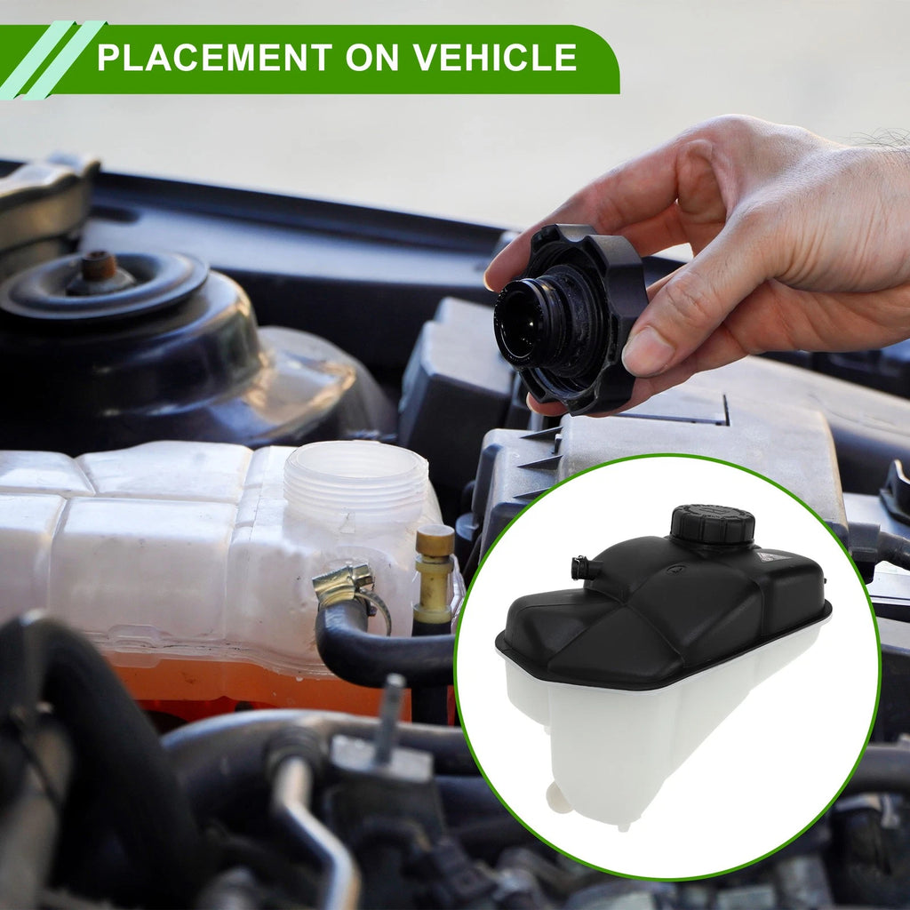 Coolant Expansion Tank with Cap Replacement for Mercedes-Benz E320 E350 (2008–2016)