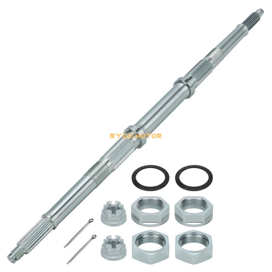Rear Wheel Axle Shaft & Nut Pin Kit for Honda TRX300 TRX300FW (1993–2000)