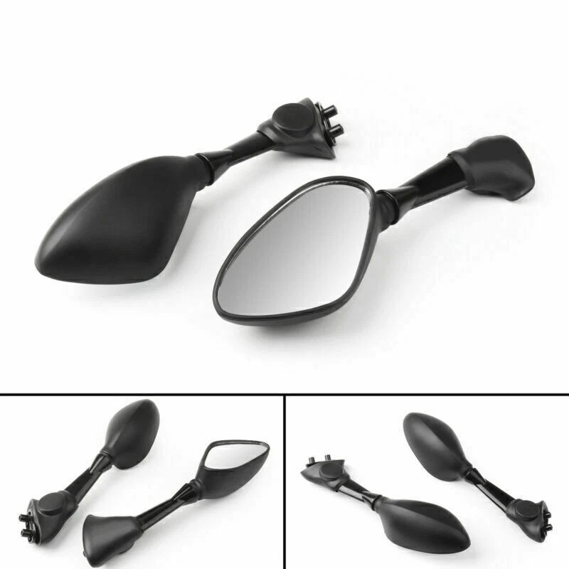 Black Pair Rear View Mirrors for BMW S1000RR (2010–2014) T9