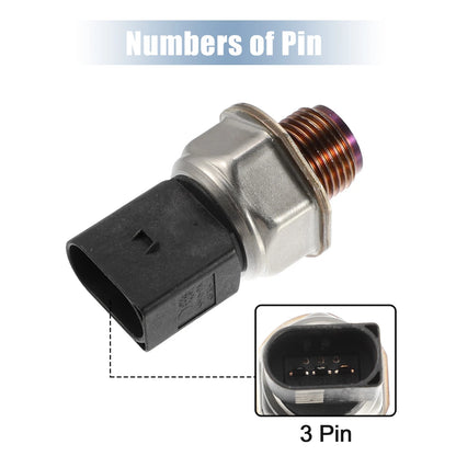 Fuel Rail Pressure Sensor for Volkswagen Beetle TDI 2012–2019 04L906054