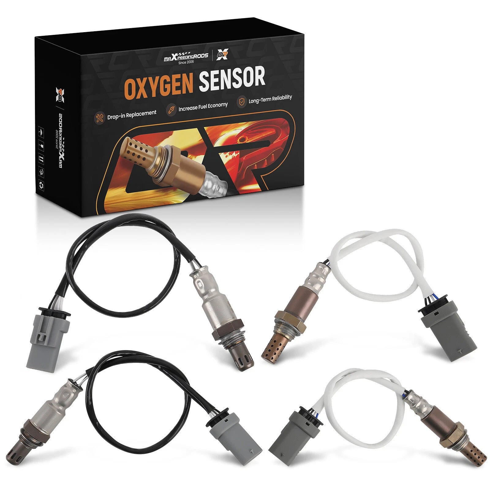 4X Oxygen O2 Sensor for Chevrolet Silverado 1500 (2014–2018) 234-4940