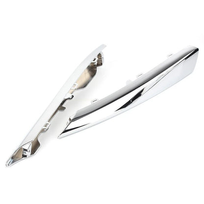 2X Front Side Grille Molding Trim Chrome for Jaguar XF (2012–2015)