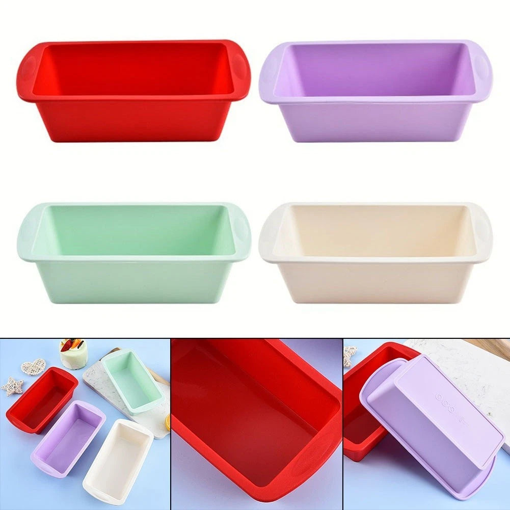 Silicone Baking Pans for Mini Loaf Cake (Flexible, Easy Release)