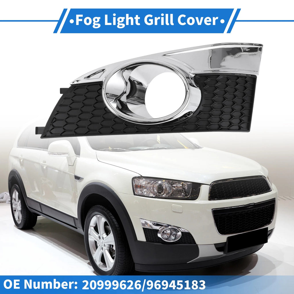 Front Left Fog Light Grill Replacement for Chevrolet Captiva (2012–2014)