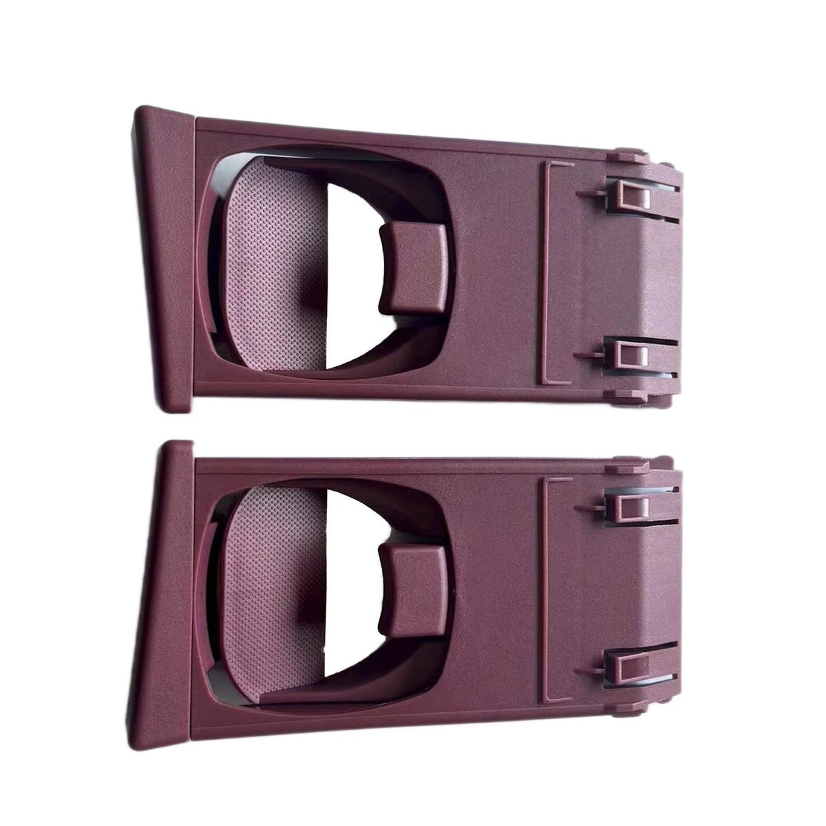 Set of 2 Universal Plastic Cup Holders for Automotive Use
