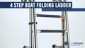 4 Step Folding Boat Ladder for Swim Boarding