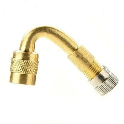 Car Tire Valve Extension Brass Adaptor for Universal Fit