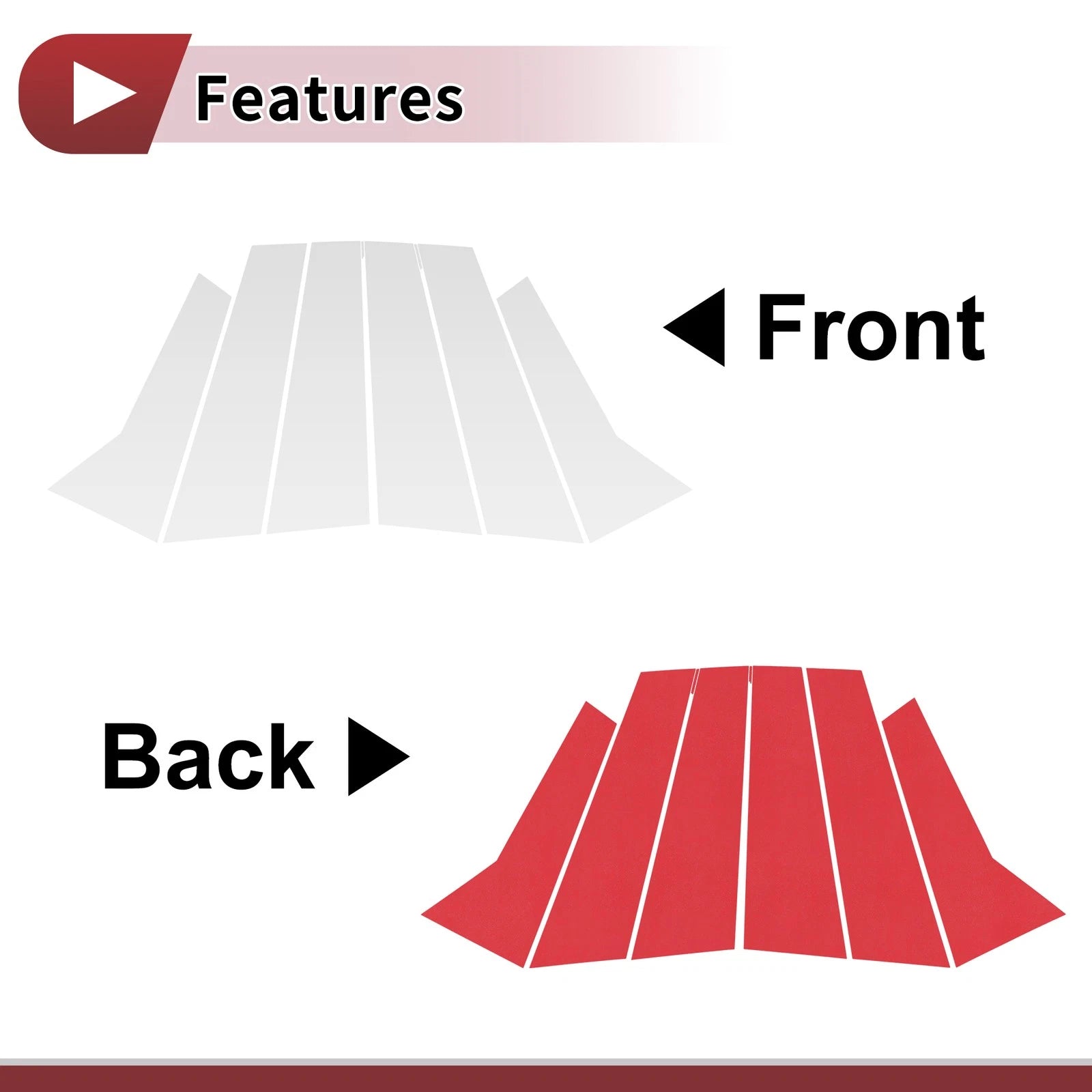 Door Pillar Window Trim for Porsche Macan (2014–2022)