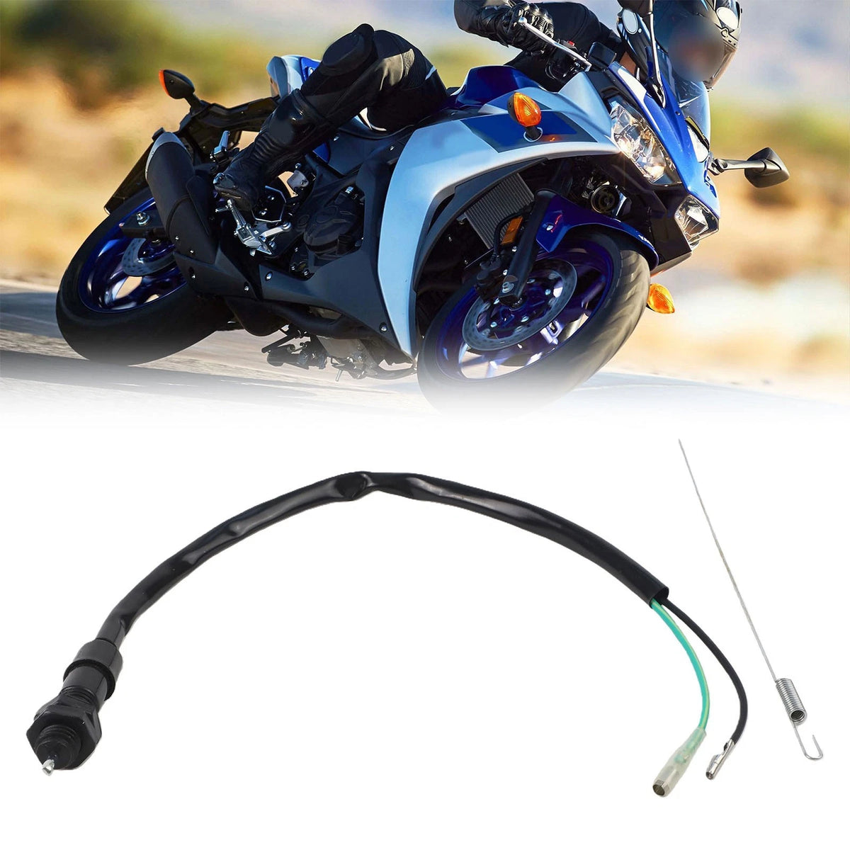 Brake Light Switch Spring Kit for ATVs and Scooters
