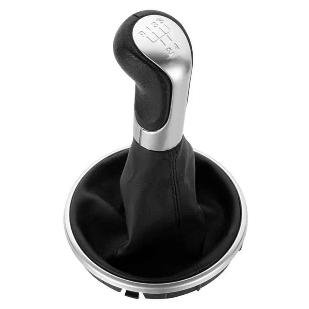 Leatherette Gear Knob and Case for Skoda For Fabia MK2 For Roomster 2007 2012