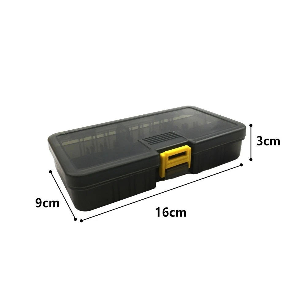 Fishing Bait Storage Box with Sealed Lock and Hanging Loop (Compact Design)