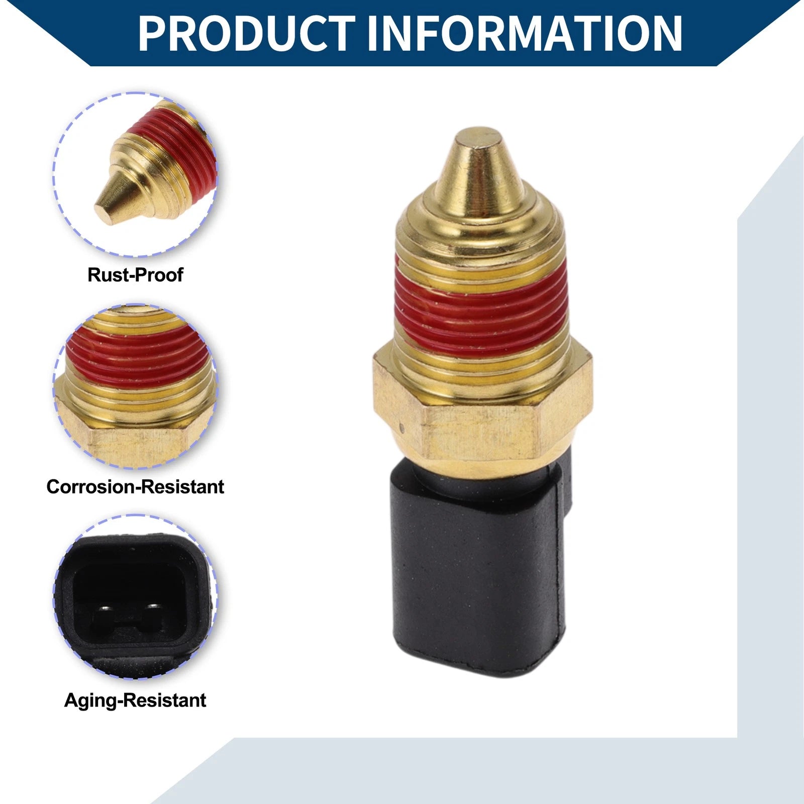 Engine Coolant Temperature Sensor No.TS380 for Ford E-150 (2004–2014)