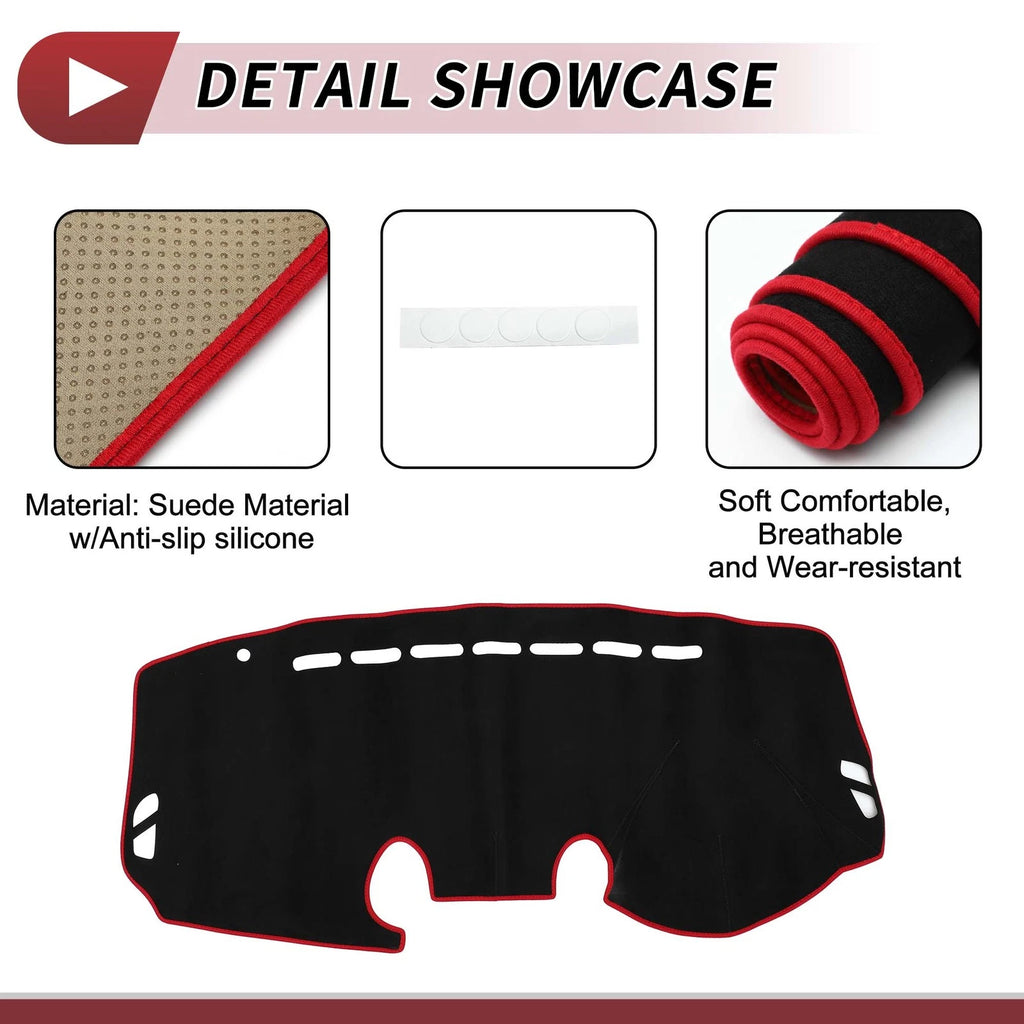 Dashboard Dash Cover Mat for Mazda 2 Demio 2007–2014 Sun Protector Pad