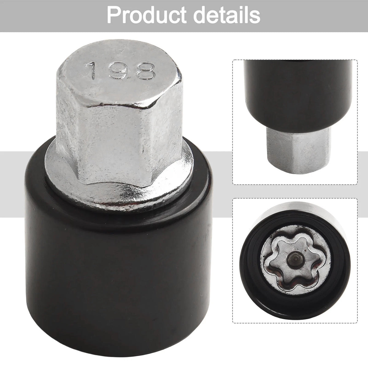 Anti-Theft Nut Removal Tool for Easy Tire Changes