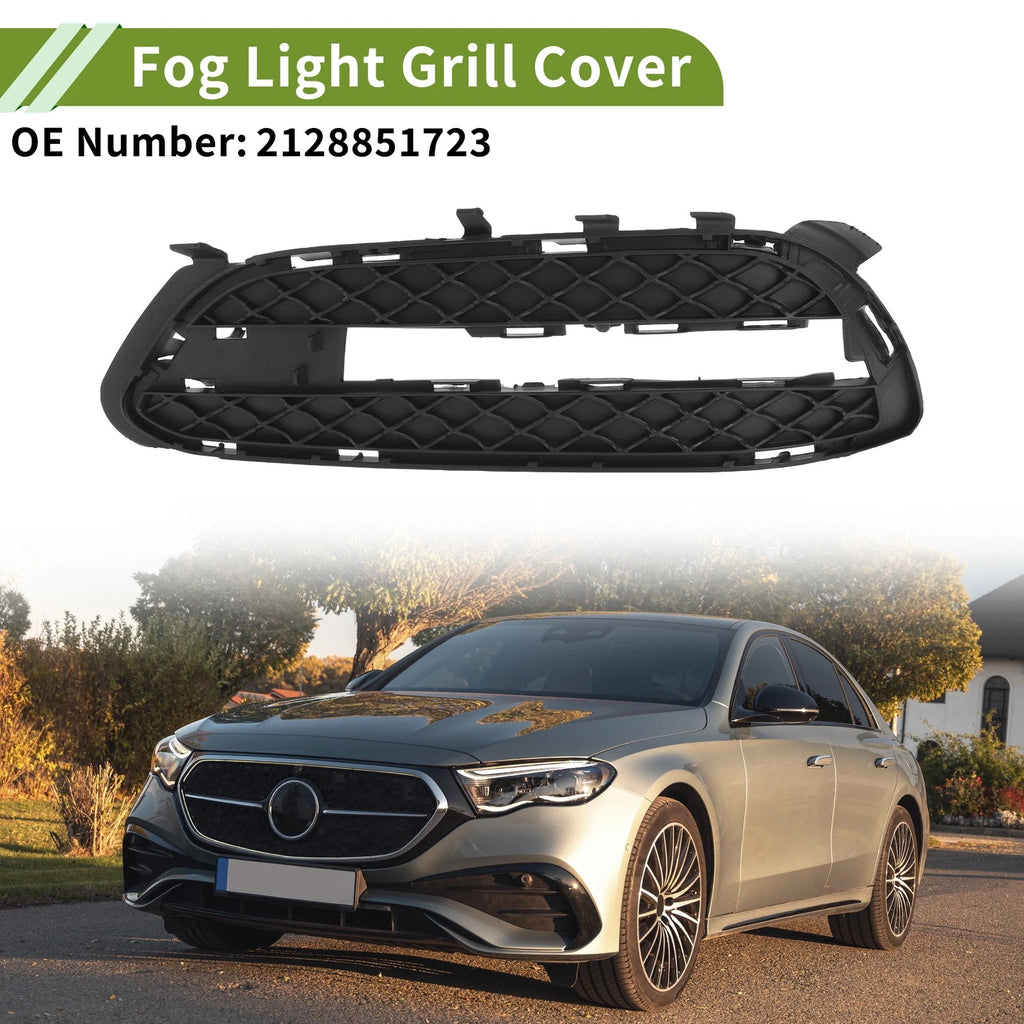 Left Front Fog Light Grill Replacement for Mercedes-Benz E-Class (2009–2013)