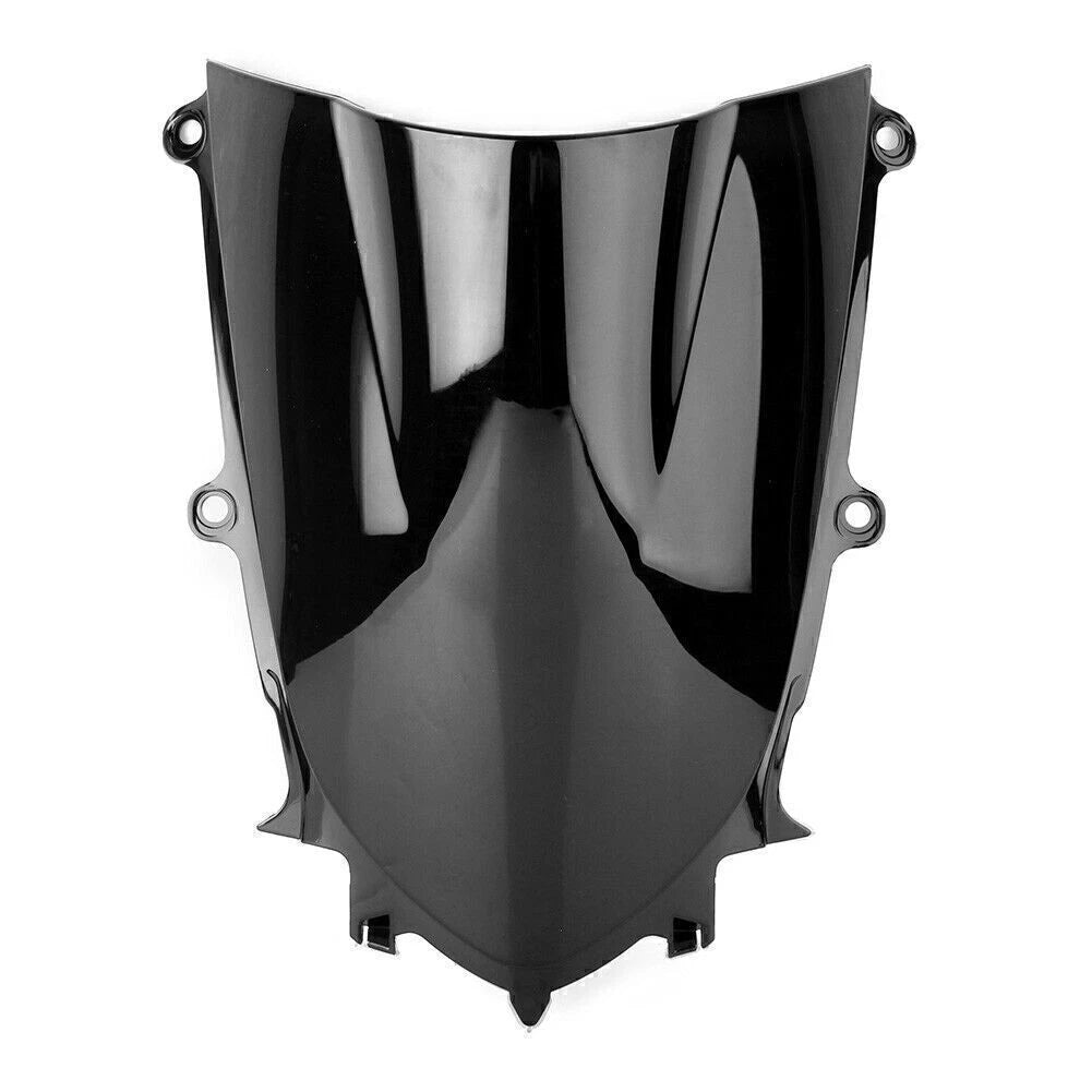 Windshield Deflector for Yamaha YZF-R6 (2017–2018) Double Bubble Black