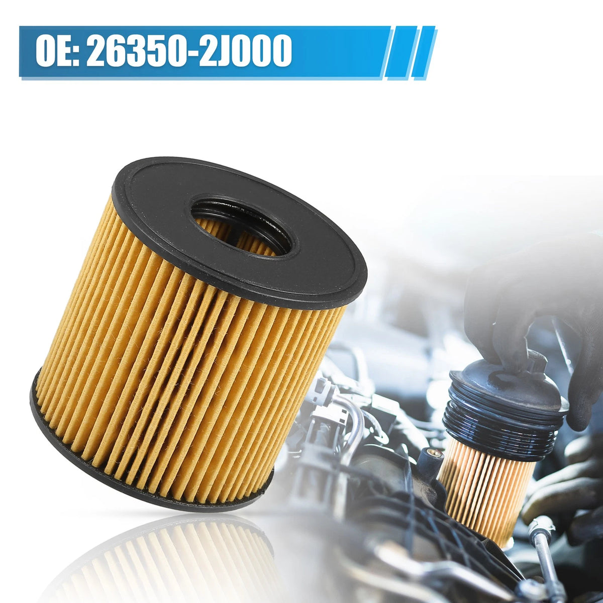 Engine Oil Filter Replacement for Hyundai Elantra (2011–2016)