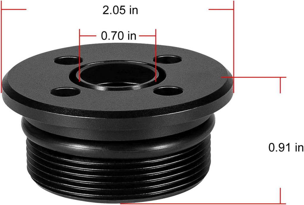 Trim End Cap Set of 2 for Suzuki 90-250HP Outboard (48630-96J00, 48630-96J01)