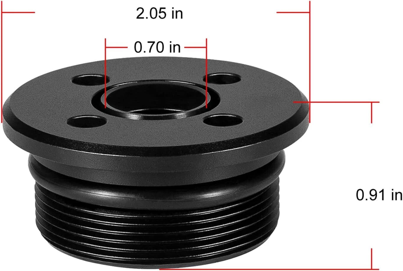 Trim End Cap Set of 2 for Suzuki 90-250HP Outboard (48630-96J00, 48630-96J01)