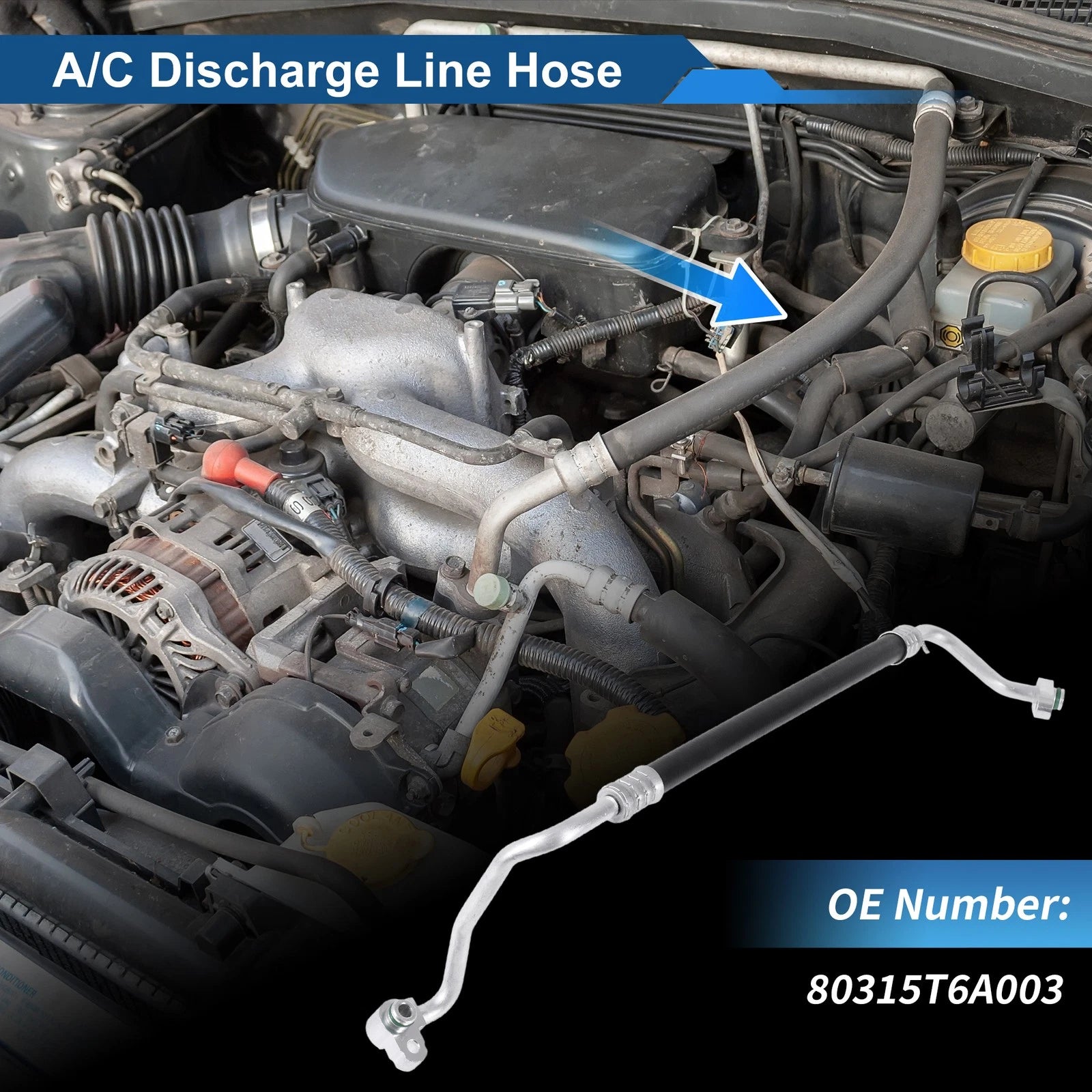 A/C Refrigerant Liquid Hose Replacement for Honda CR-V (2012–2014)