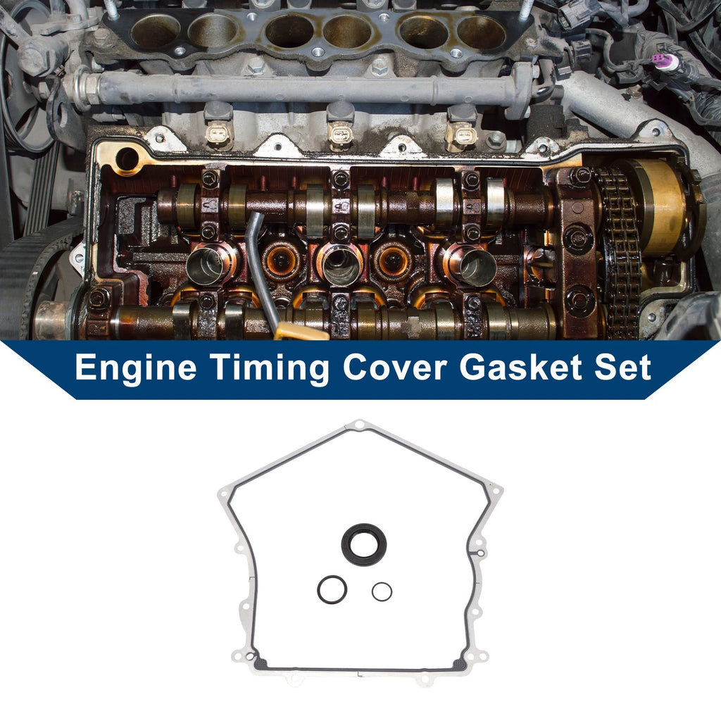 Engine Timing Cover Gasket Set Replacement for Chrysler 300 (2005–2010)