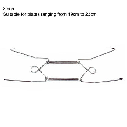 Adjustable Wall Mounted Plate Holder for Modern Display