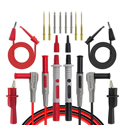 Heavy Duty Test Kit for Multimeter with Probes and Alligator Clips