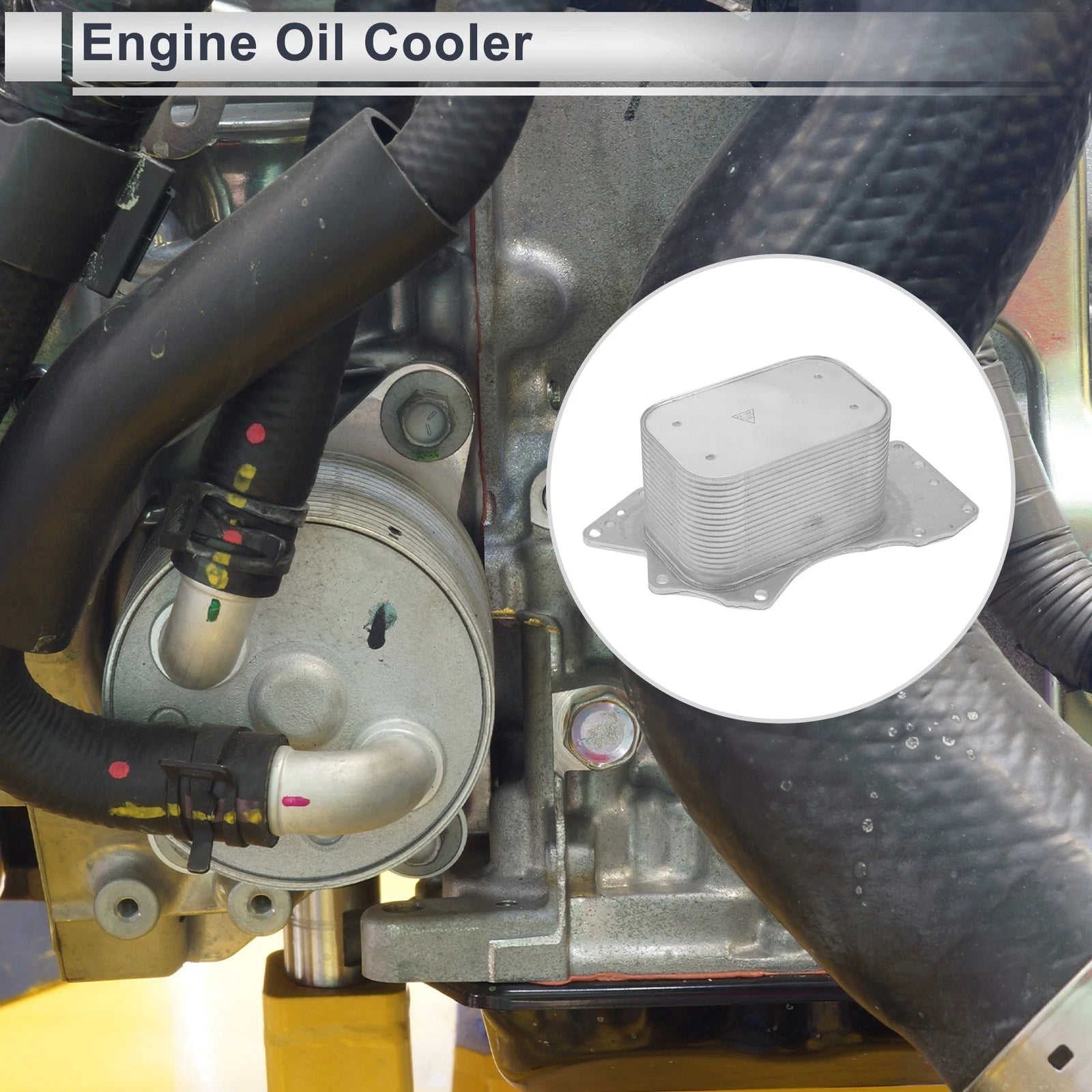 Engine Oil Cooler for Audi Q7 (2008–2011) Replacement Set