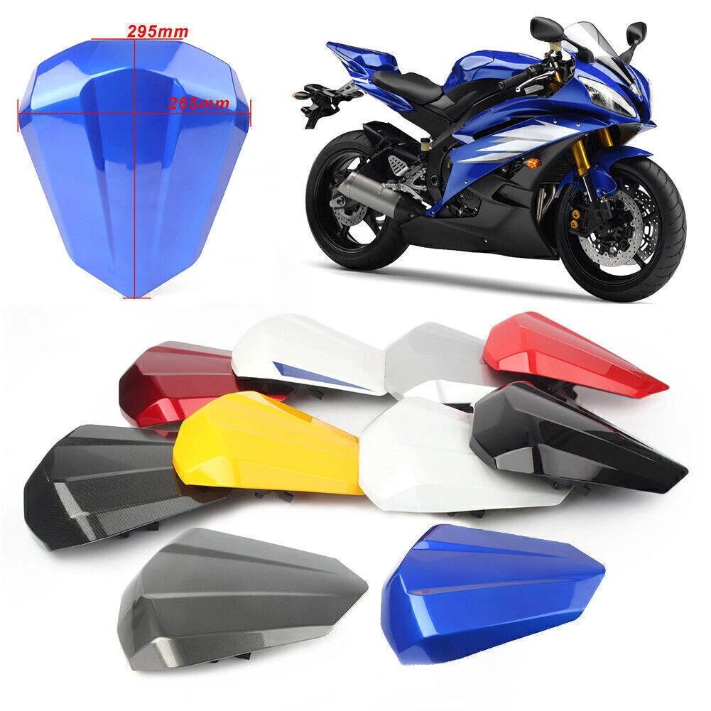 Passenger Rear Seat Cover Cowl for Yamaha YZF R6 (2006–2007) Blue