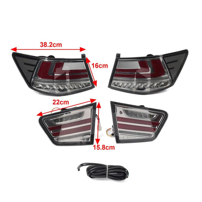 LED Dynamic Turn Signal Tail Light Assembly for Kia Forte (2009–2013)