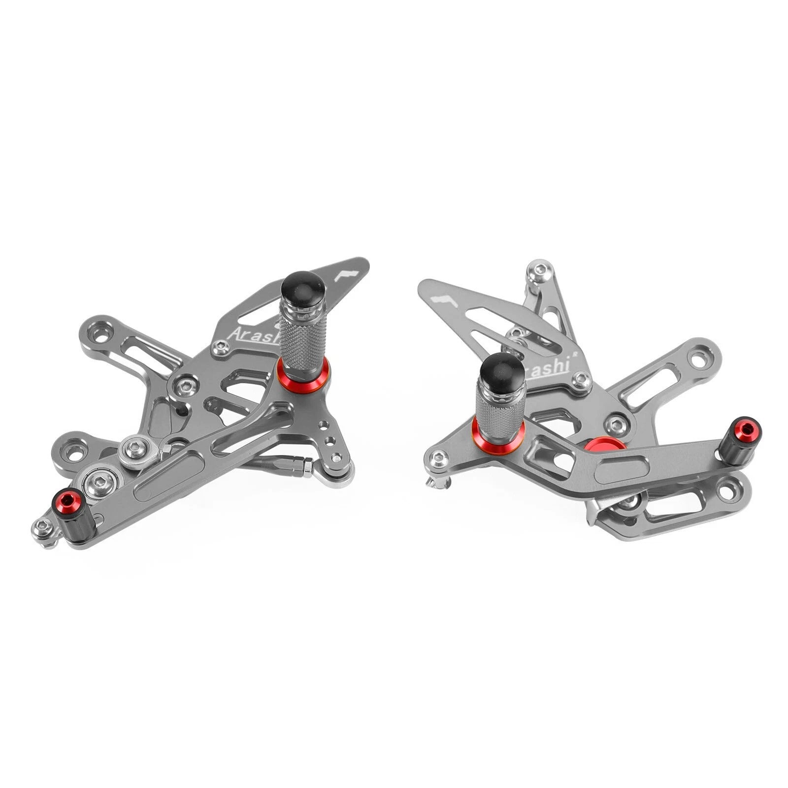 CNC Aluminum Rearsets Footpegs for Kawasaki ZX-10R ZX10 ZX1000 (2021–2023)
