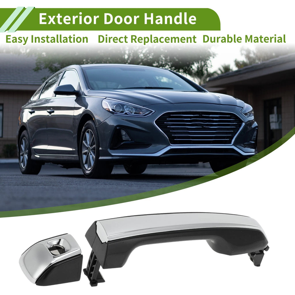 Exterior Door Handle Front Left Replacement for Toyota Lexus GX460 4Runner (2003–2019)