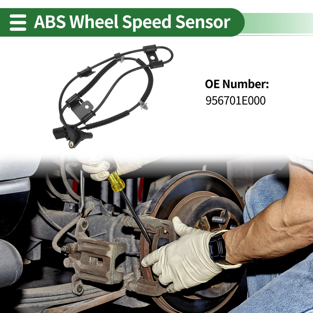 ABS Wheel Speed Sensor Replacement for Hyundai Accent (2010–2011) Left Front