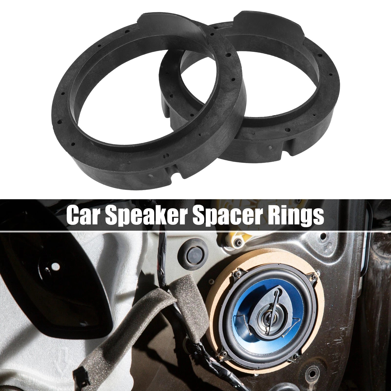Speaker Adapter Spacer Ring 6.5 Inch Replacement for Volkswagen Passat (B7) (2011–2019)