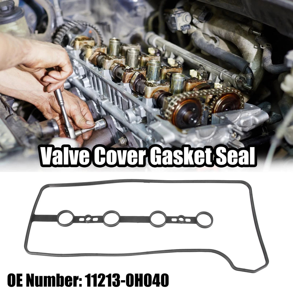 Valve Cover Gasket Seal Replacement for Toyota Camry Matrix (2007–2018)