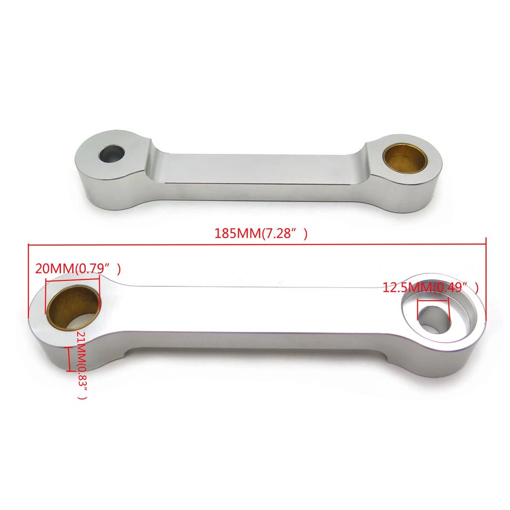 Lowering Link for Kawasaki EX250 (1986–2007) - Silver Billet