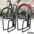 2-Pack Motorcycle Drink Bottle Holder Cage Rack Universal for Black Universal
