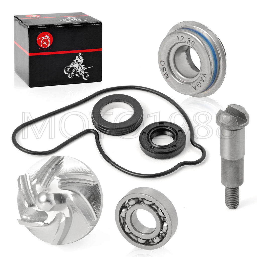Water Pump Seal Repair Kit with Impeller & Shaft for Honda TRX450R TRX450ER (2004–2014)
