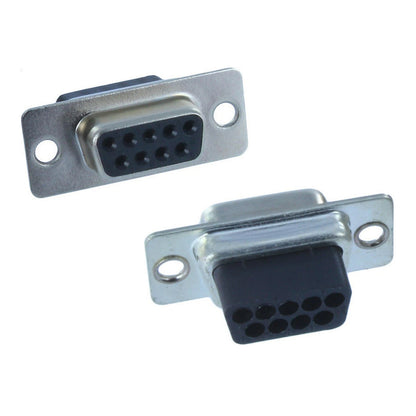 DB9 9 Pin RS232 to RJ45 Network Adapter Converter (8P8C)