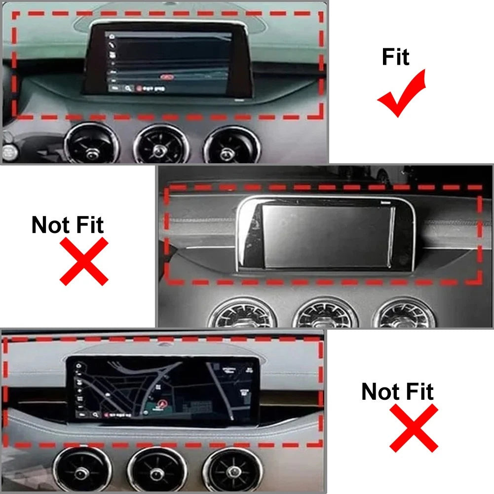 RHD Center Console Navigation GPS Panel Cover Trim for Kia Stinger (2018–2023)