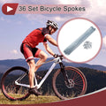 Set 14G Bicycle Spokes 245 mm Steel Galvanized for Universal (All Years)
