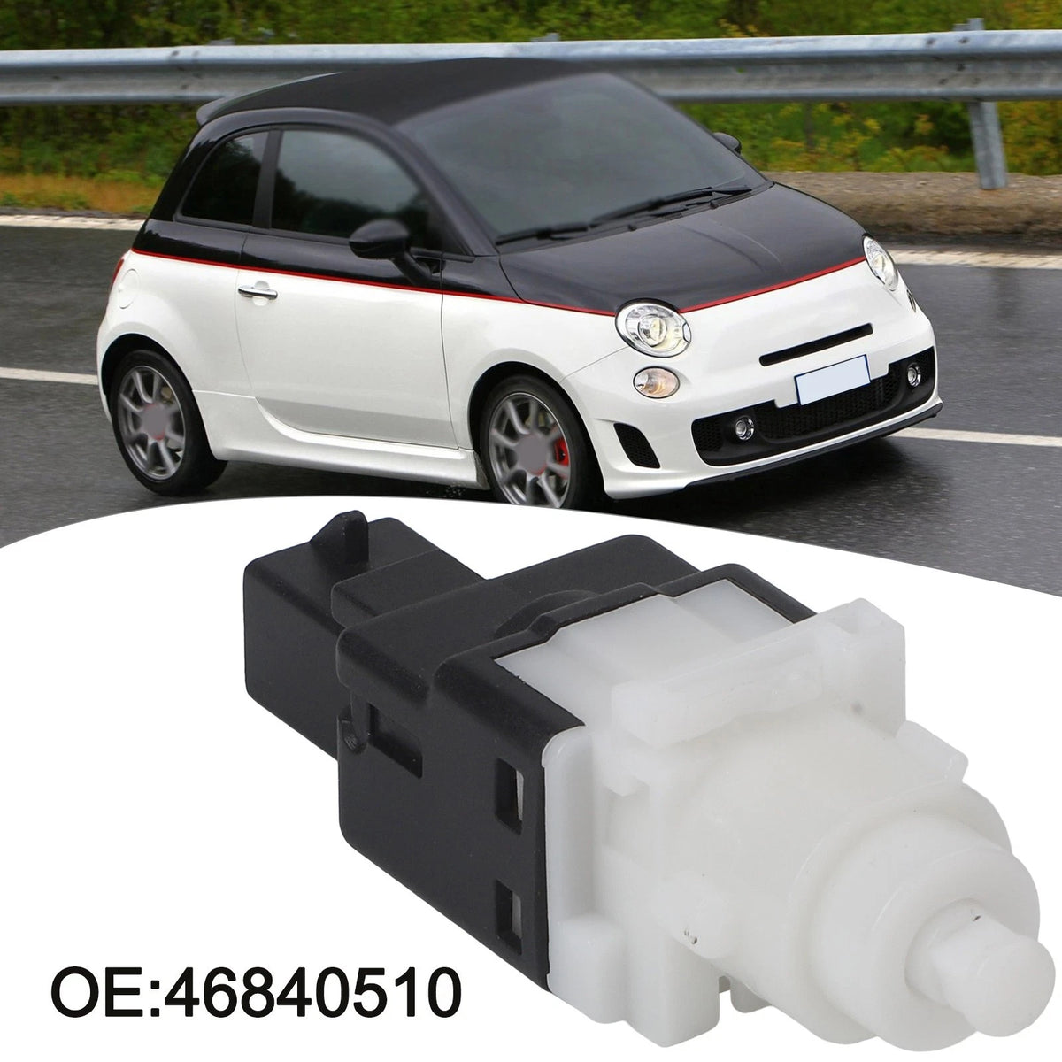 Brake Pedal Light Switch 4 Pin for Fiat 500 & Abarth 500 (2007–Present)