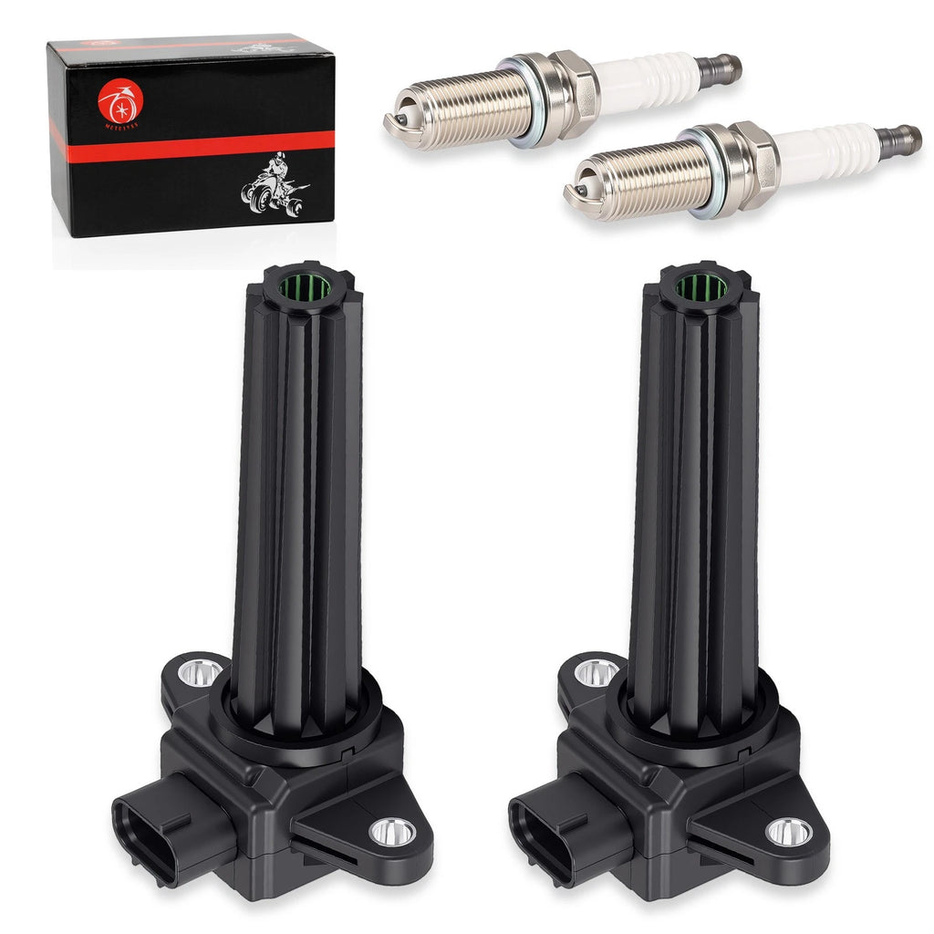 Set of 2 Ignition Stick Coils for Yamaha 115-250 HP Outboard (6P2-82310-01-00, H6T11271A)